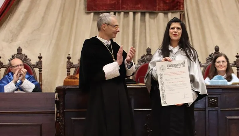 Premio a la Mejor Publicación Científica a Maria de la Luz Sánchez Tocino. Foto USAL