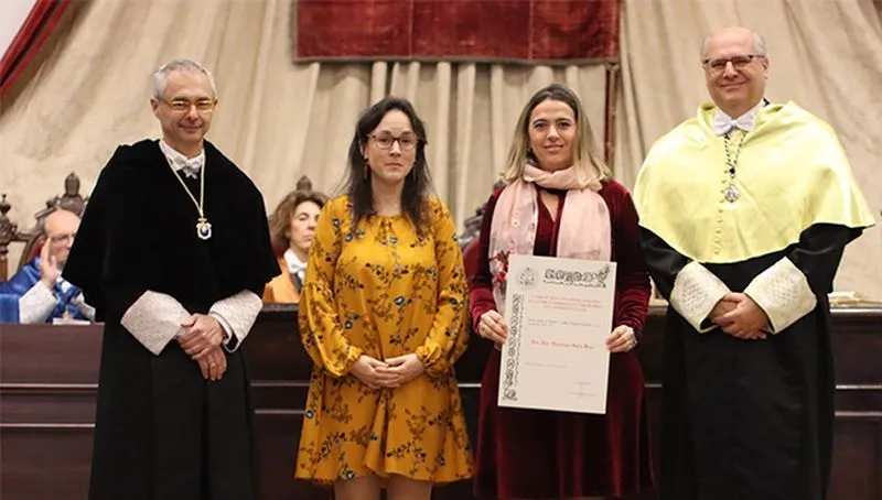 Premio a la Mejor Trayectoria Científica a Guadalupe Sabio Buzo. Foto USAL