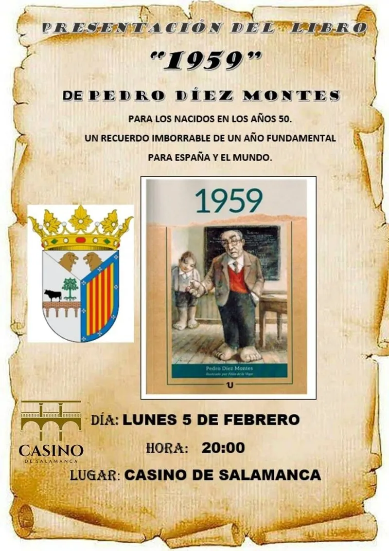 Eventos culturales en el Casino de Salamanca este febrero