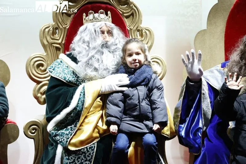 Los Reyes Magos en El Corte Inglés. Fotos: David Sañudo.