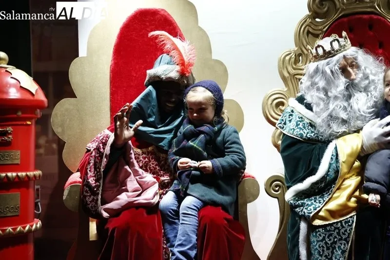 Los Reyes Magos en El Corte Inglés. Fotos: David Sañudo.