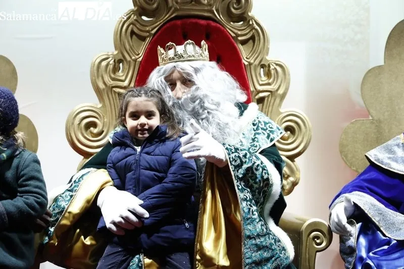 Los Reyes Magos en El Corte Inglés. Fotos: David Sañudo.