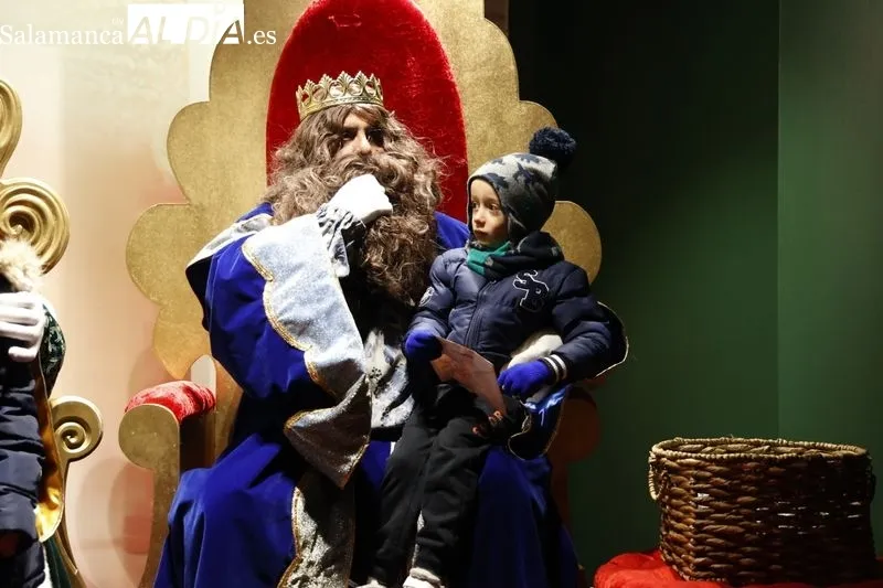 Los Reyes Magos en El Corte Inglés. Fotos: David Sañudo.