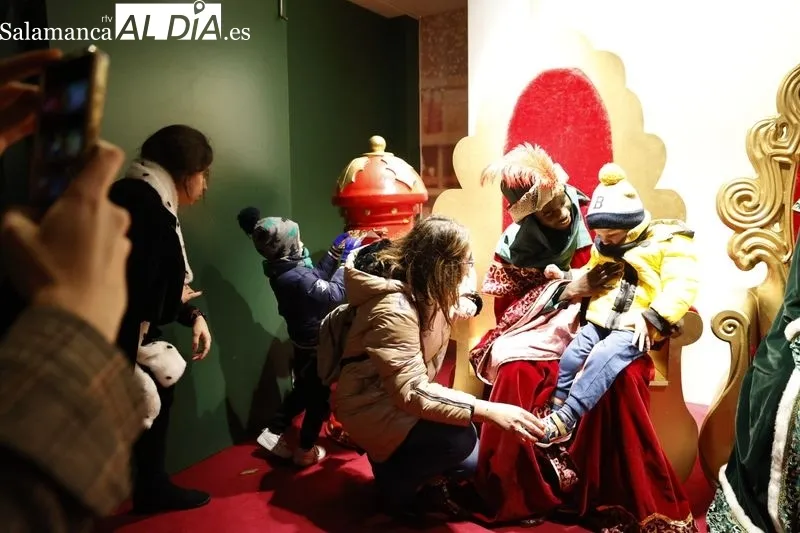 Los Reyes Magos en El Corte Inglés. Fotos: David Sañudo.