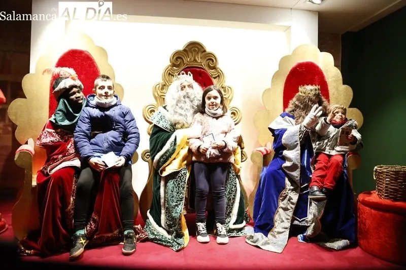 Los Reyes Magos en El Corte Inglés. Fotos: David Sañudo.