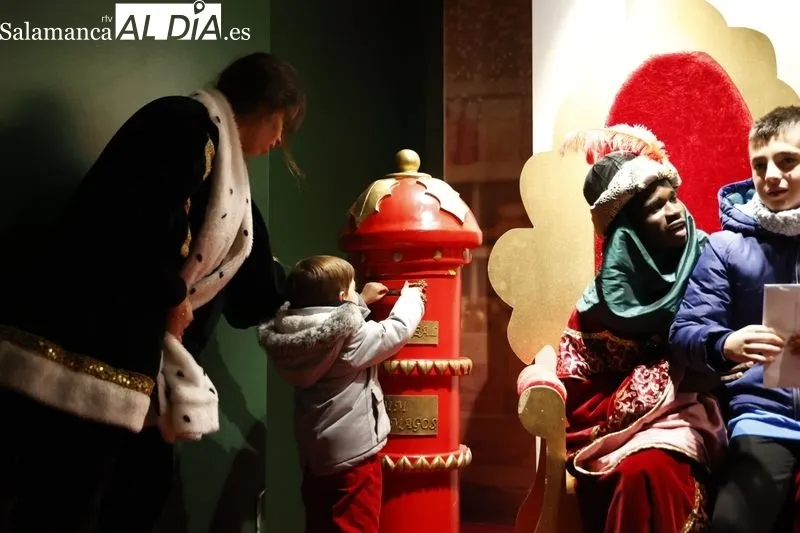 Los Reyes Magos en El Corte Inglés. Fotos: David Sañudo.