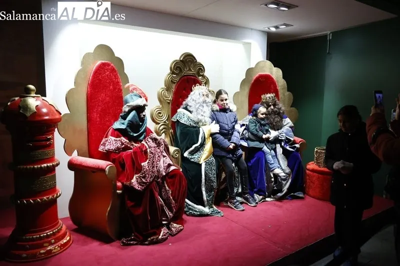 Los Reyes Magos en El Corte Inglés. Fotos: David Sañudo.