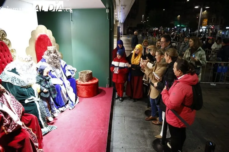 Los Reyes Magos en El Corte Inglés. Fotos: David Sañudo.