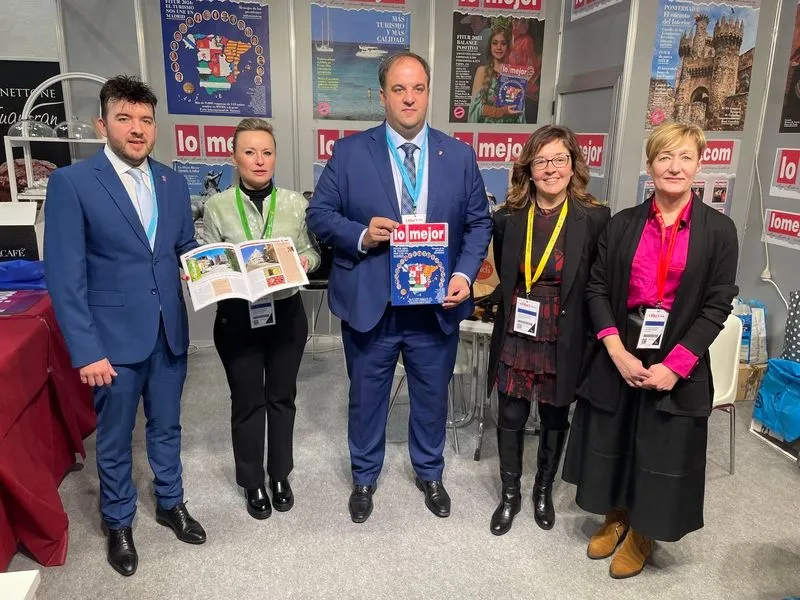 Estand de Guijuelo en Fitur.
