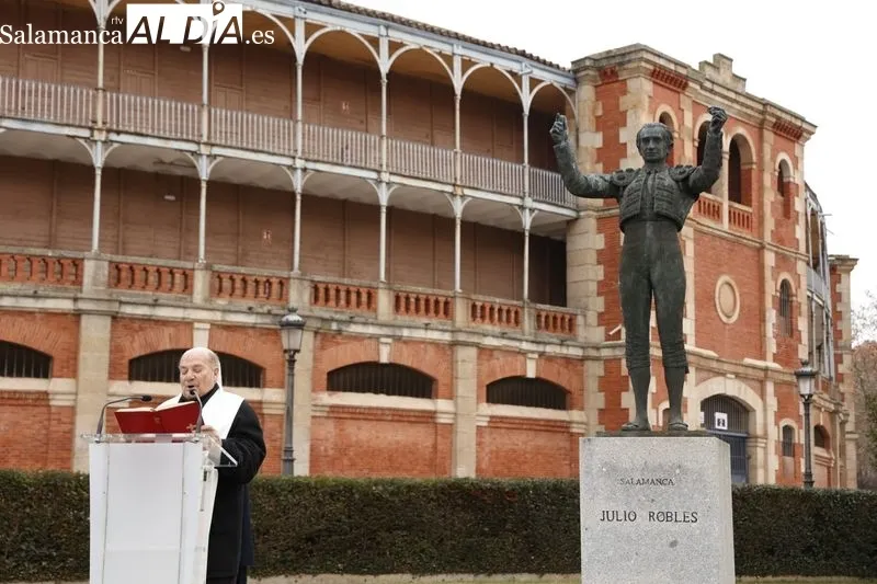 Homenaje al torero Julio Robles. Fotos: David Sañudo.