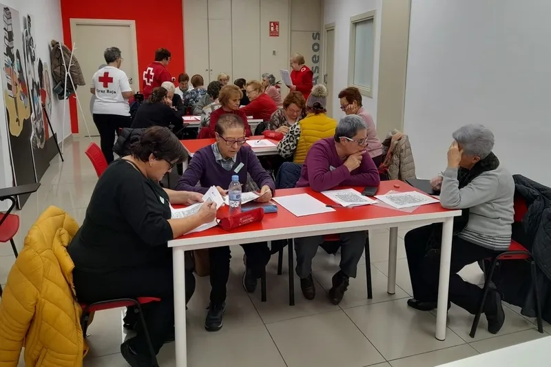 Actividades de Cruz Roja de Vitigudino para mujeres mayores 