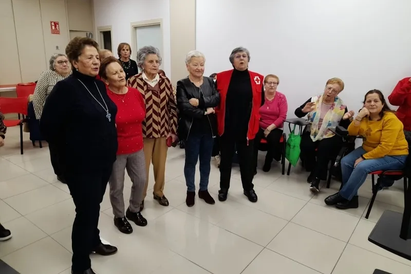 Actividades de Cruz Roja de Vitigudino para mujeres mayores 