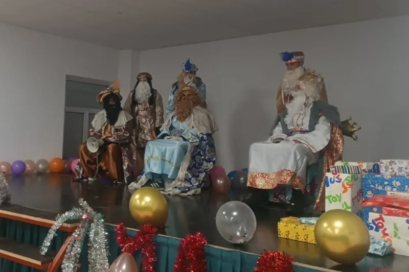 Visita de los Reyes Magos a Vilvestre
