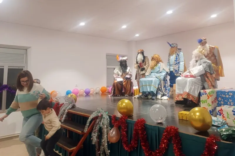 Visita de los Reyes Magos a Vilvestre