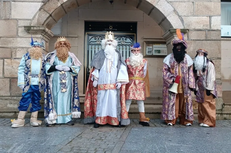 Visita de los Reyes Magos a Vilvestre