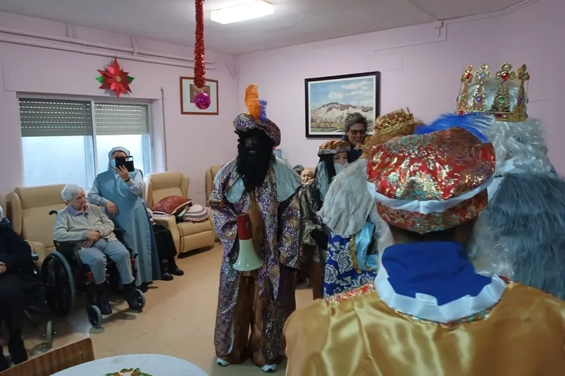 Visita de los Reyes Magos a Vilvestre