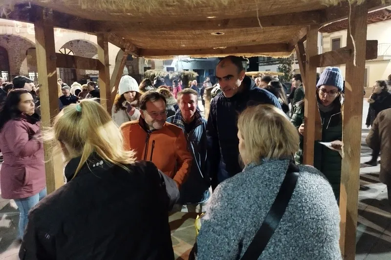 Visita de los Reyes Magos a Villarino