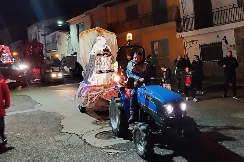 Visita de los Reyes Magos a Villarino