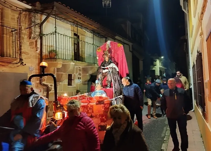 Visita de los Reyes Magos a Villarino