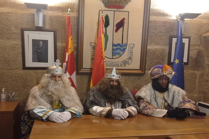 Visita de los Reyes Magos a Hinojosa de Duero