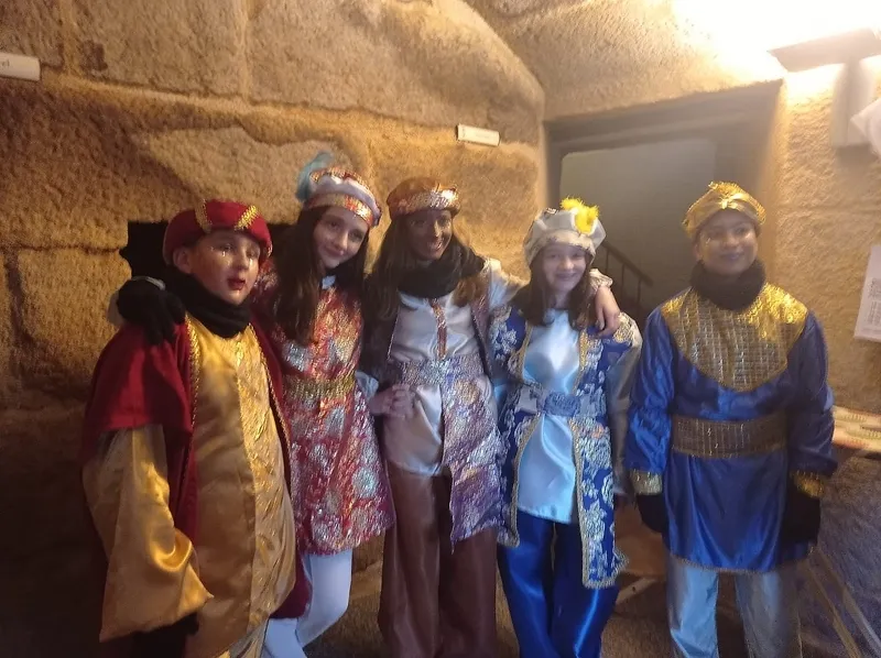 Visita de los Reyes Magos a Hinojosa de Duero