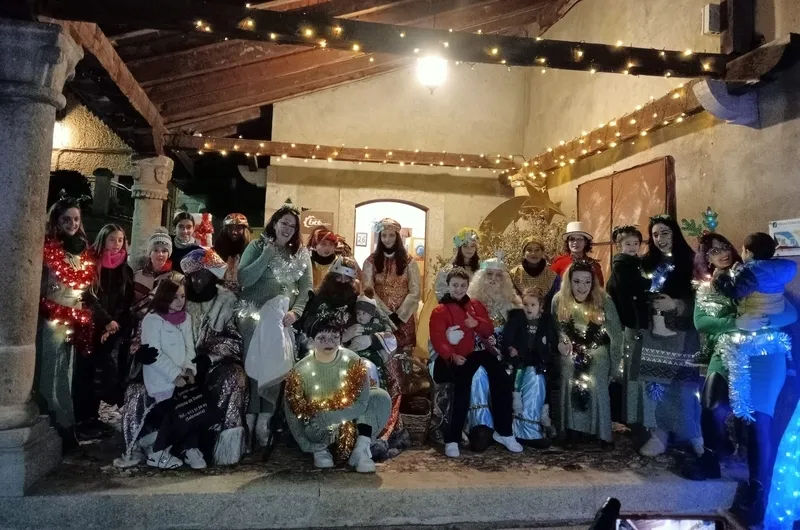 Visita de los Reyes Magos a Hinojosa de Duero