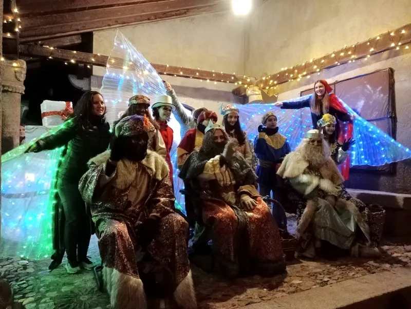 Visita de los Reyes Magos a Hinojosa de Duero
