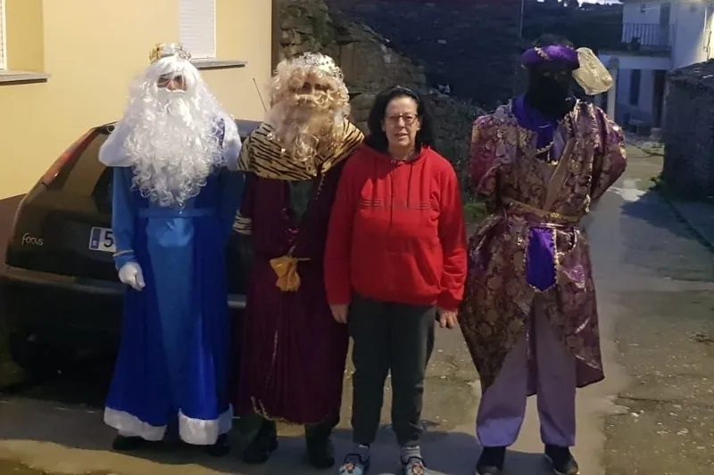 Visita de los Reyes Magos a Guadramiro