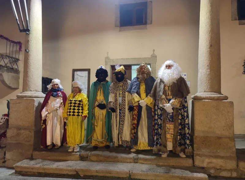 Visita de los Reyes Magos a Sobradillo