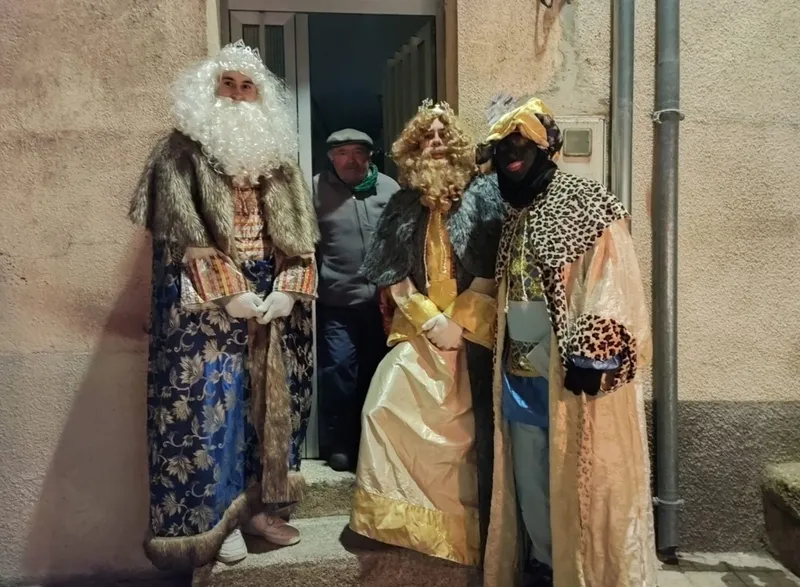 Visita de los Reyes Magos a Sobradillo