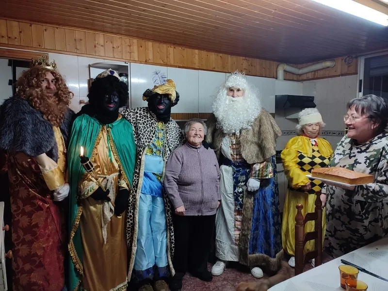 Visita de los Reyes Magos a Sobradillo