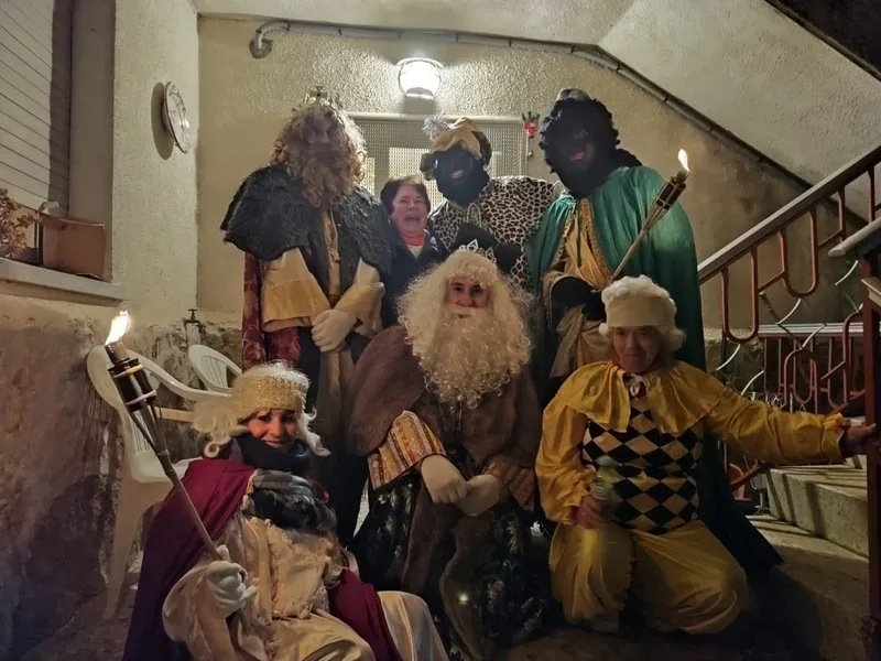 Visita de los Reyes Magos a Sobradillo