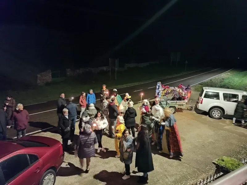 Visita de los Reyes Magos a Sobradillo