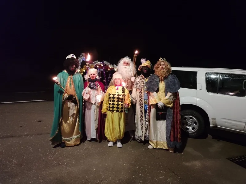 Visita de los Reyes Magos a Sobradillo