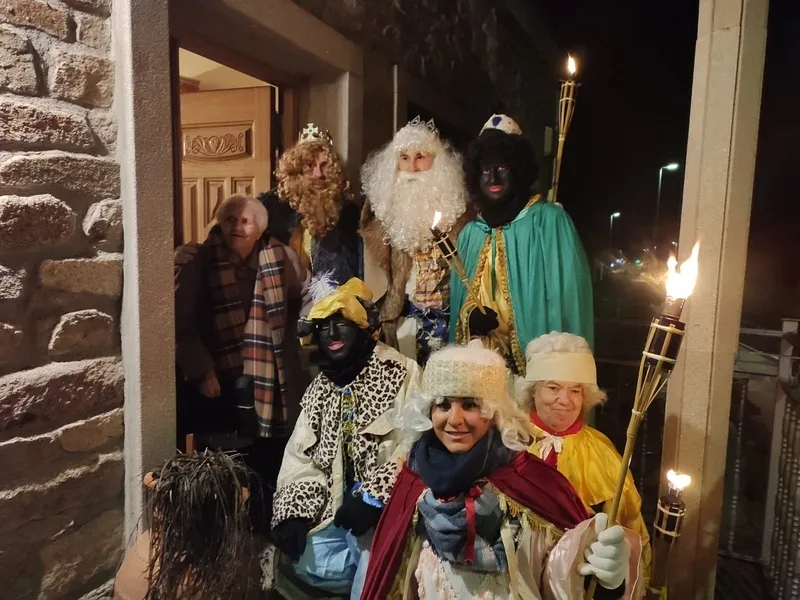 Visita de los Reyes Magos a Sobradillo