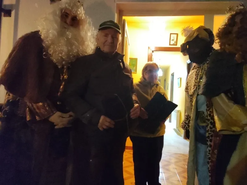 Visita de los Reyes Magos a Sobradillo