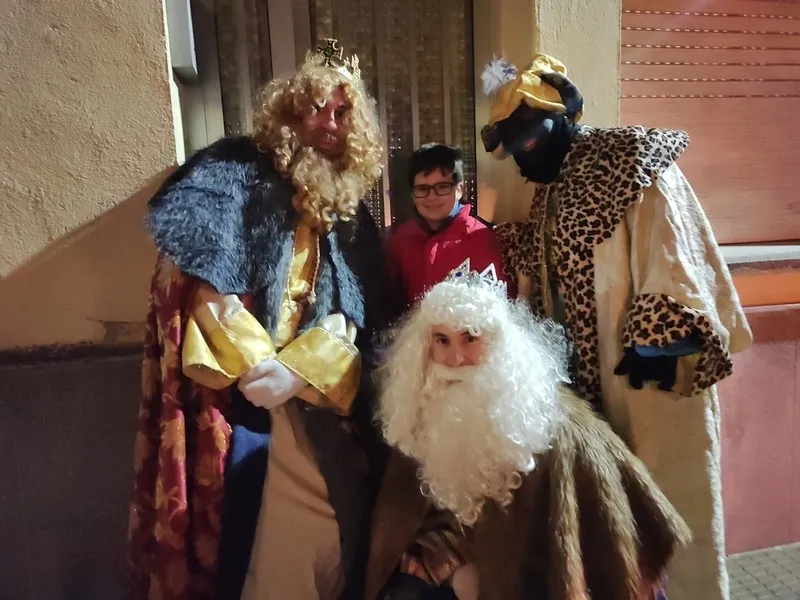 Visita de los Reyes Magos a Sobradillo