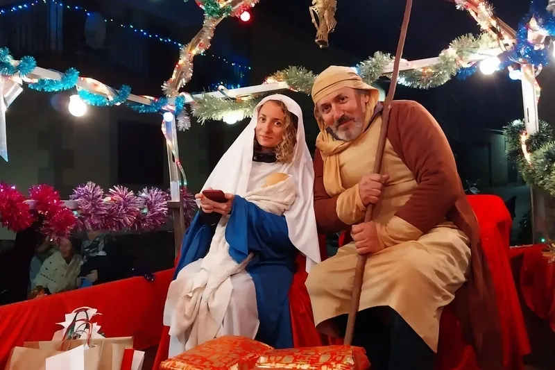 Visita de los Reyes Magos a Mieza