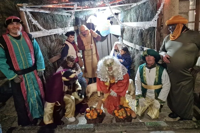 Visita de los Reyes Magos a Mieza