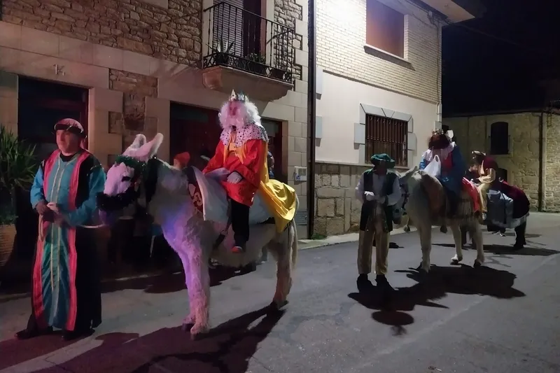 Visita de los Reyes Magos a Mieza