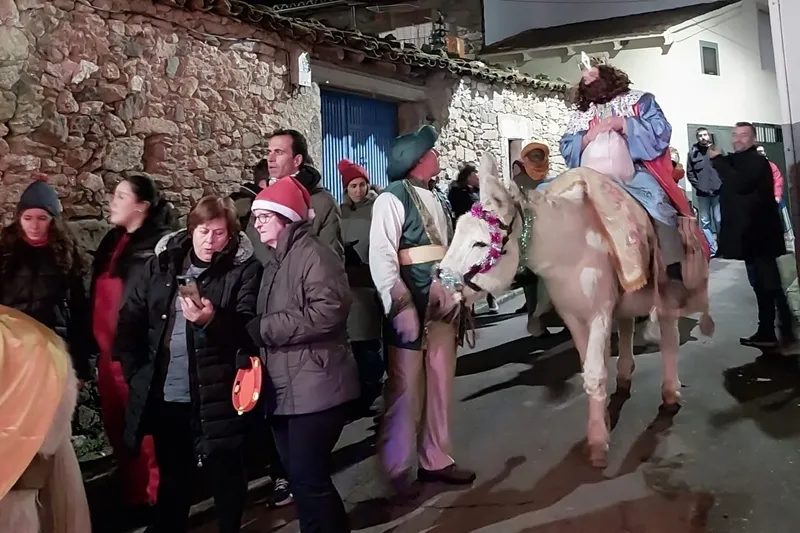 Visita de los Reyes Magos a Mieza