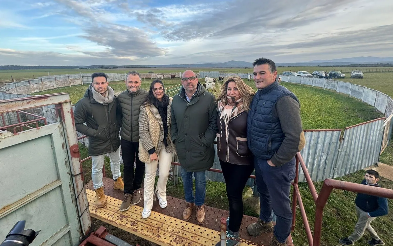 Foto 2 - Llegan a Ciudad Rodrigo los astados del encierro a caballo