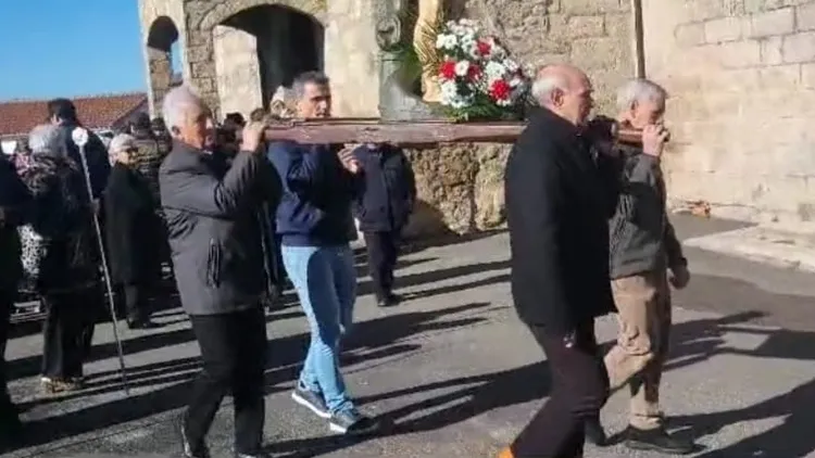 Celebración de San Sebastián en Cipérez 