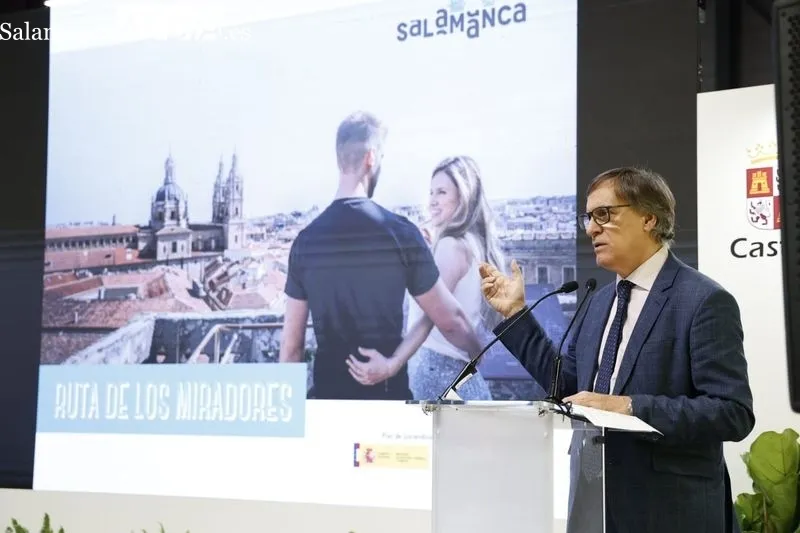 Carlos García Carbayo, alcalde de Salamanca, en FITUR | FOTO: David Sañudo 