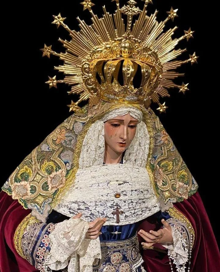 La Virgen de la Esperanza. | Fotos: Hermandad Dominicana