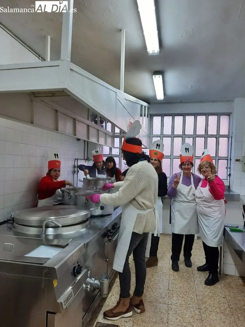 Una de las actividades de la Asociación ME PERMITO formada por mujeres de Macotera