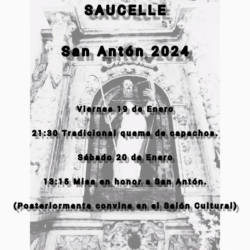 Foto 2 - Saucelle traslada al fin de semana la celebraci&oacute;n de San Ant&oacute;n