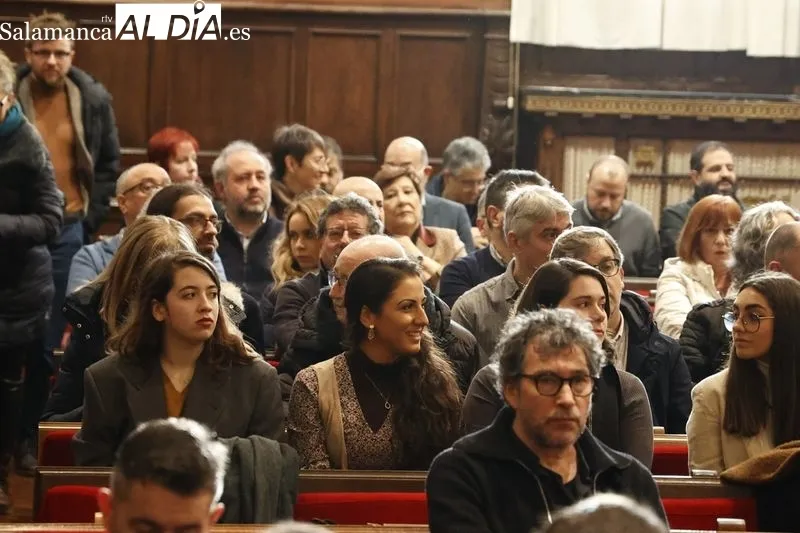 Sesión constituyente del Claustro de la Universidad de Salamanca. Foto de David Sañudo