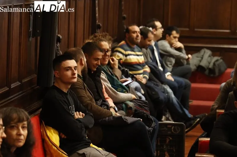 Sesión constituyente del Claustro de la Universidad de Salamanca. Foto de David Sañudo