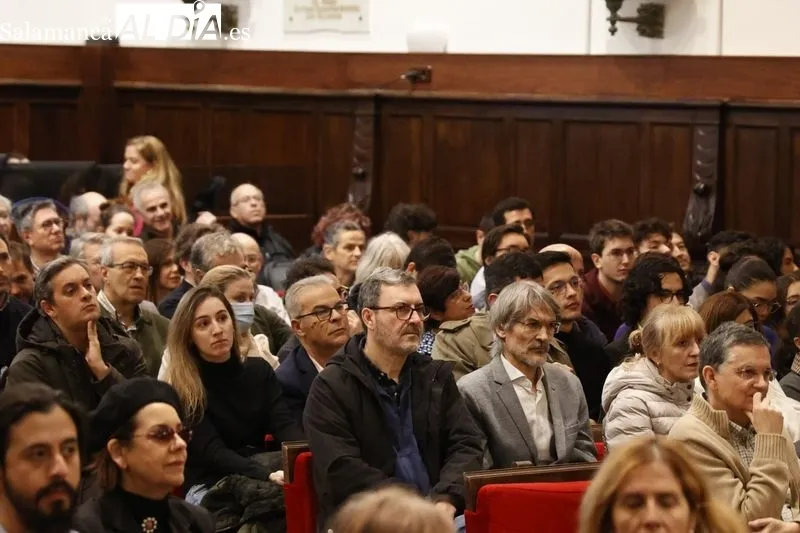 Sesión constituyente del Claustro de la Universidad de Salamanca. Foto de David Sañudo